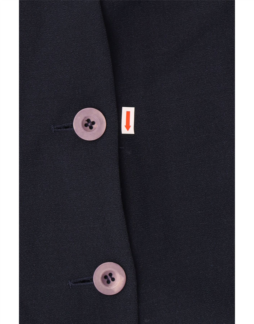 LUISA SPAGNOLI Damen 3-Knopf-Blazerjacke UK 14 Mittelmarineblau