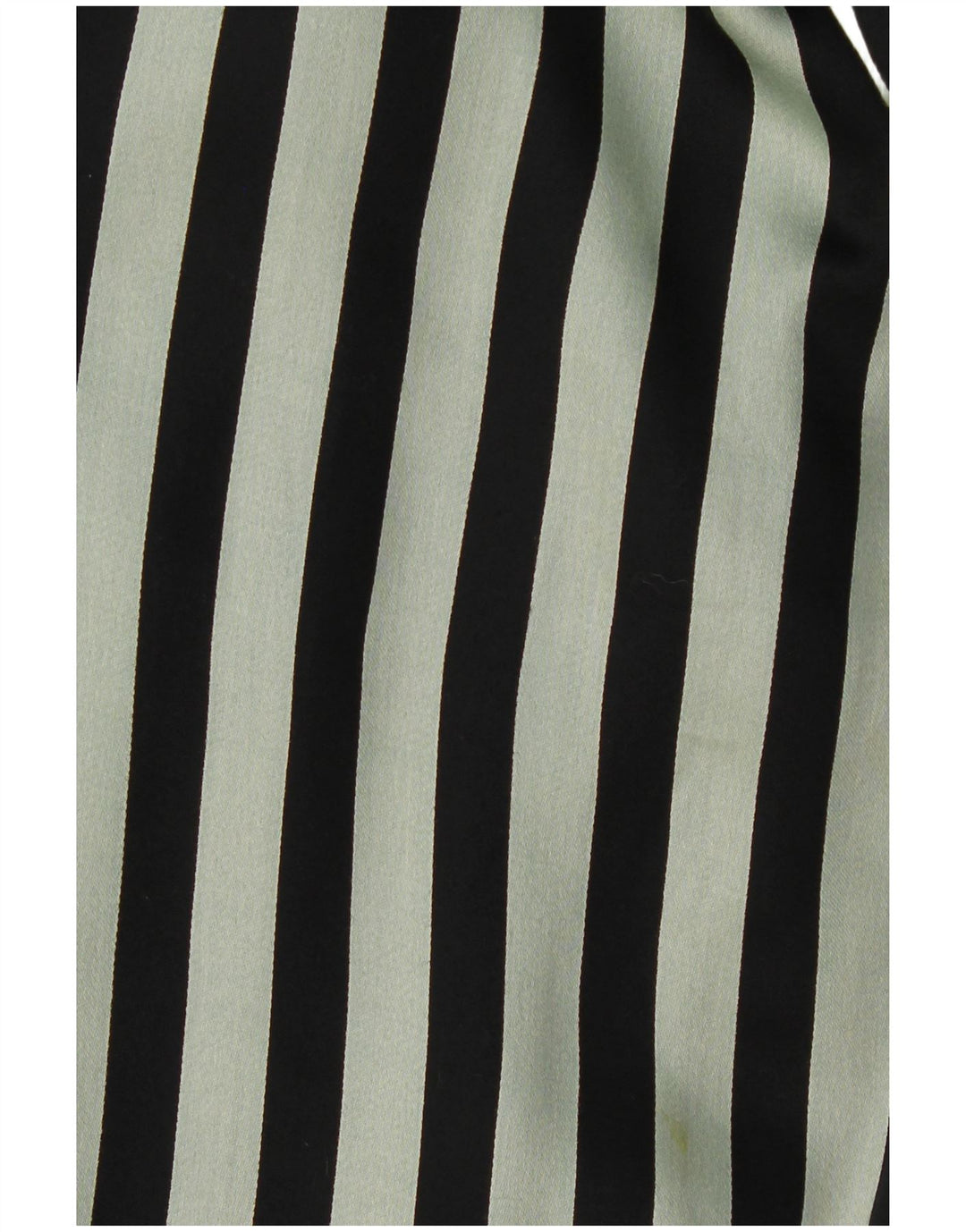 Vintage Damen Hemdbluse EU 44 XL Grün gestreift Viskose