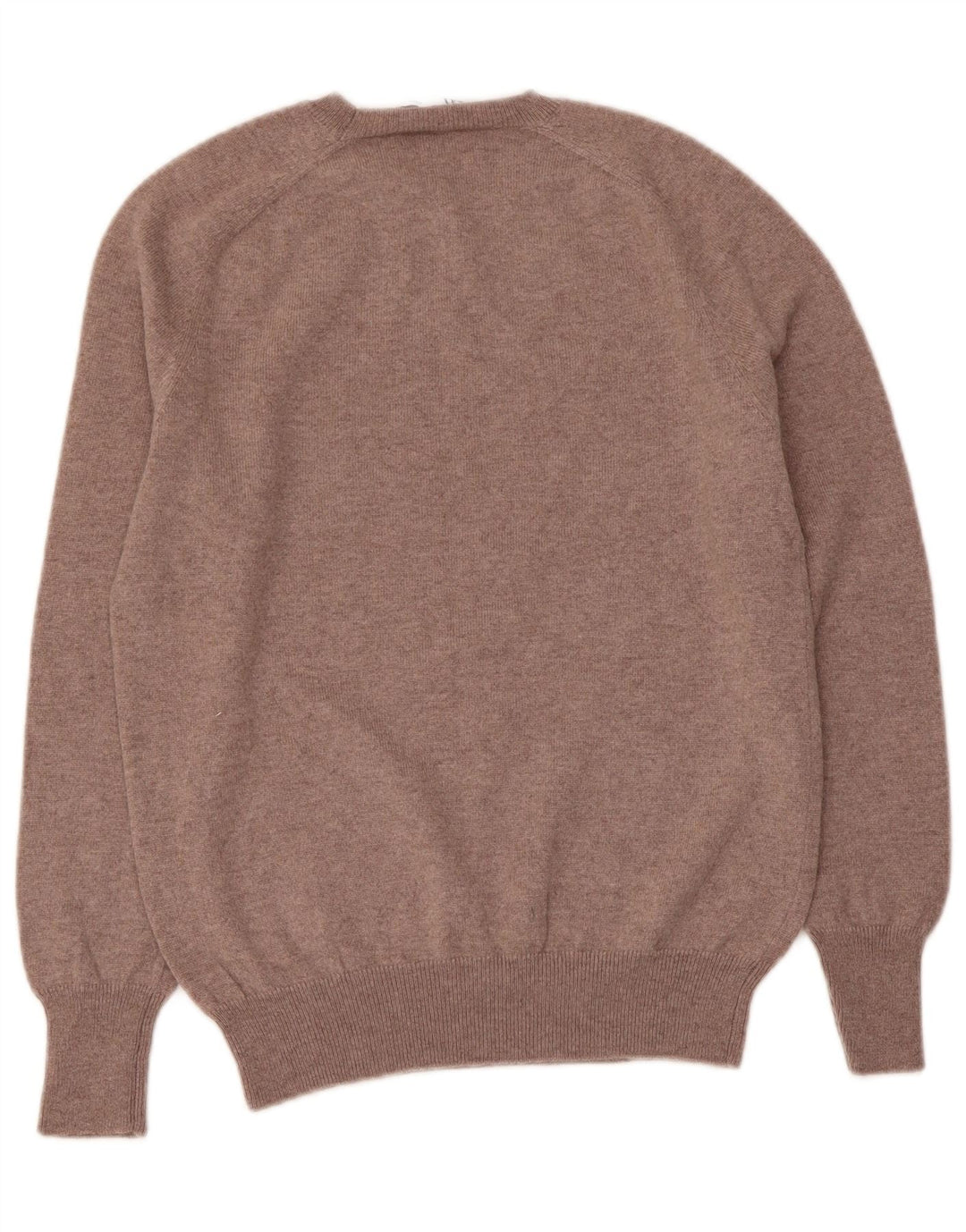 ZARA Damen-Pullover mit Rundhalsausschnitt, Gr. 12, Mittelbraun