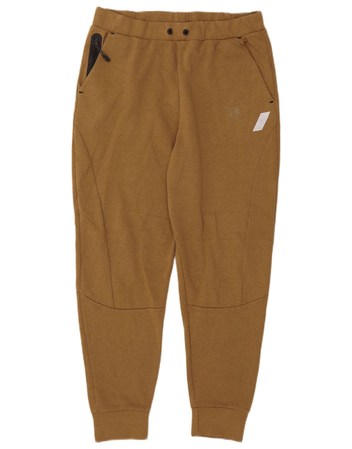 Zara Herren-Trainingshose, Jogginghose, groß, braun, Polyester
