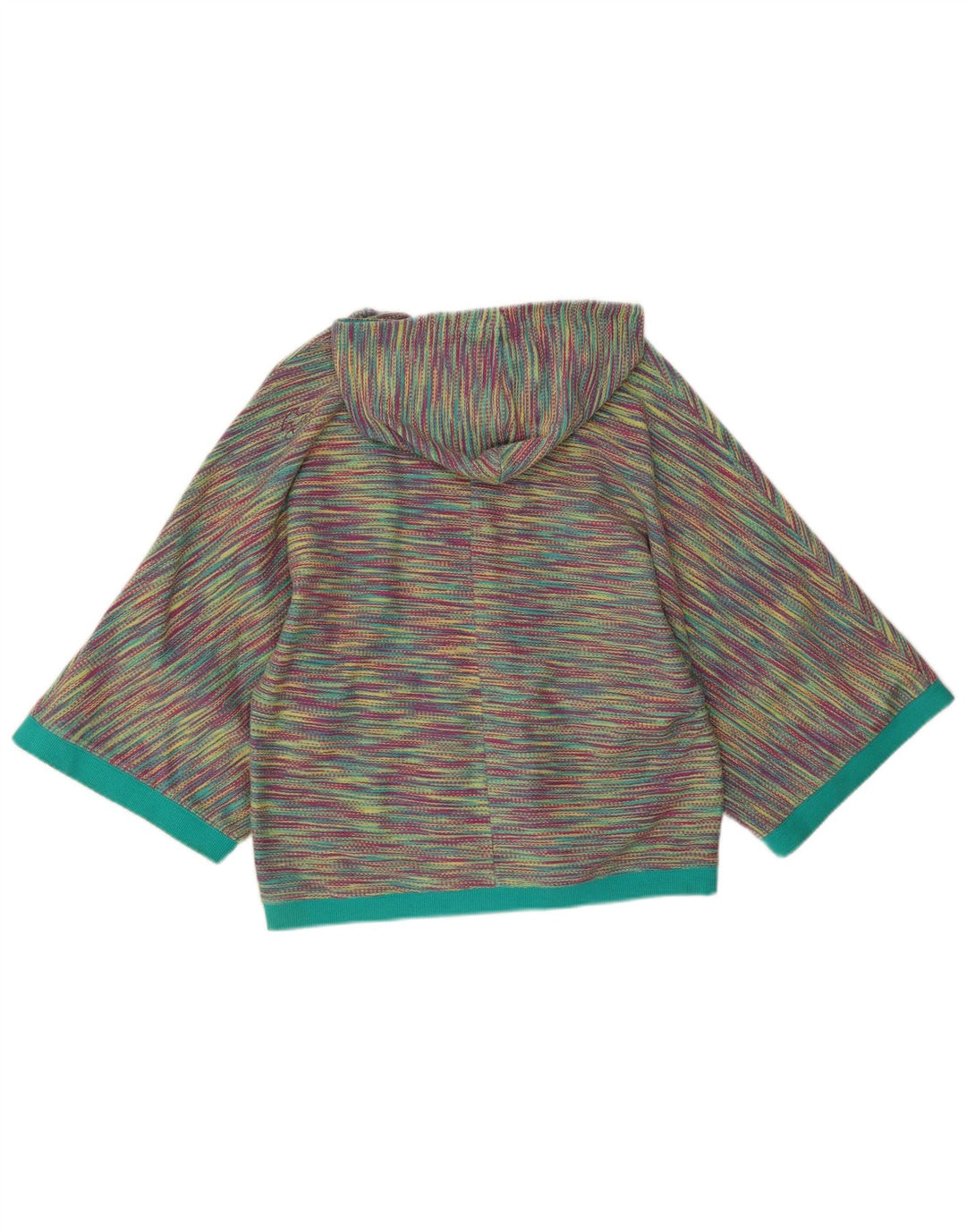 Billabong Womens Graphic Zip Hoodie Sweater UK 12 Medium Mehrfarbig