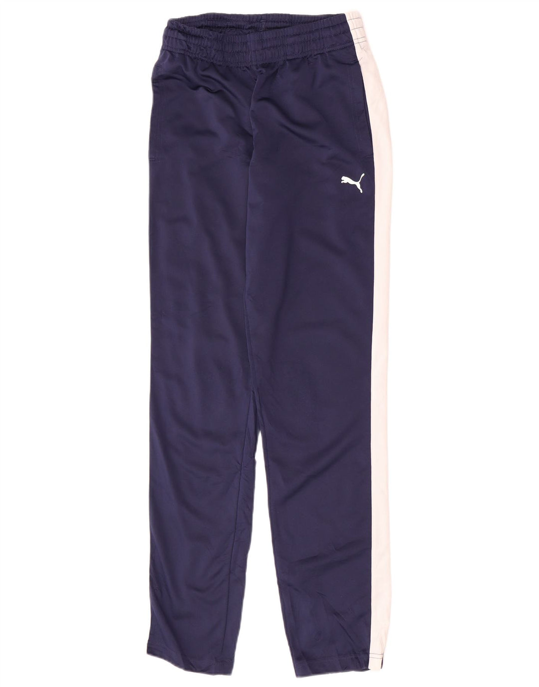 Puma Herren-Trainingshose, Größe S, Marineblau, Farbblock