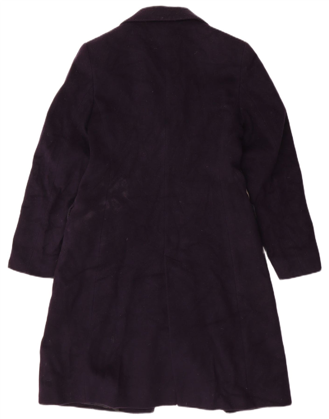 Boggi Damenmantel UK 10 Small Marineblaue Wolle