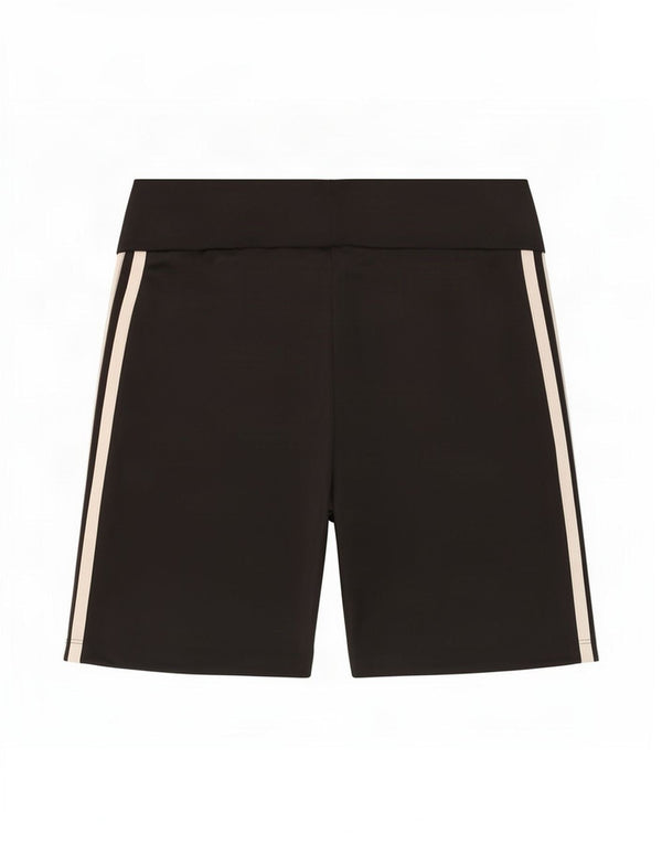Adidas Damen Sportshorts UK 10 Small Schwarz Polyester
