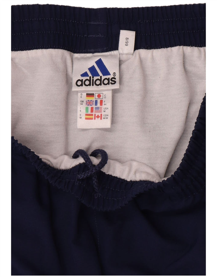 Adidas Herren Sportshorts Medium Marineblau Colourblock Polyester