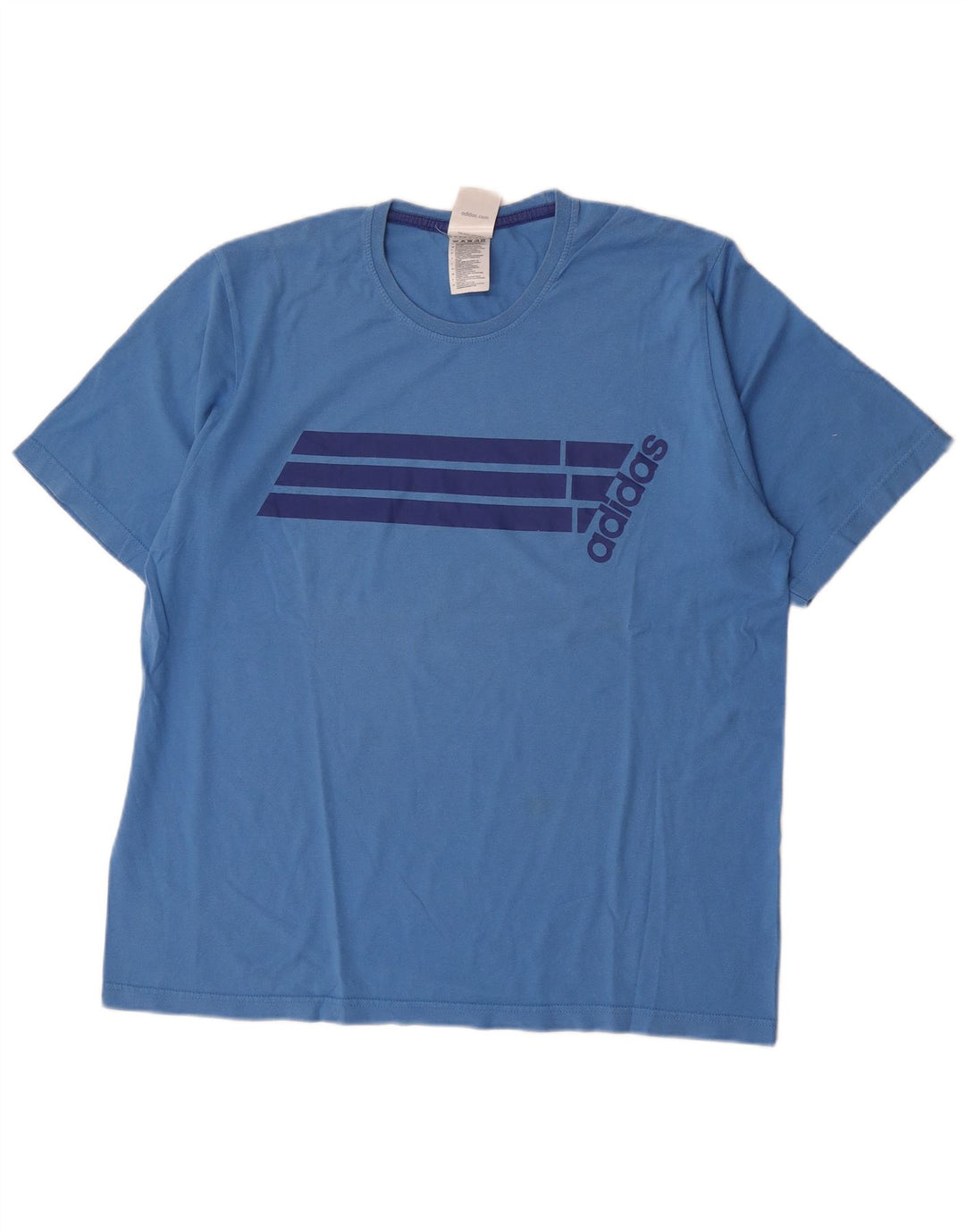 Adidas Herren Grafik T-Shirt Top XL Blau