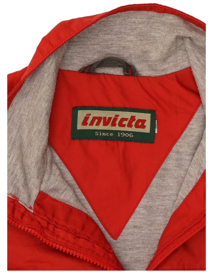 Invicta Herren Windjacke UK 36 Small Rot Polyamid