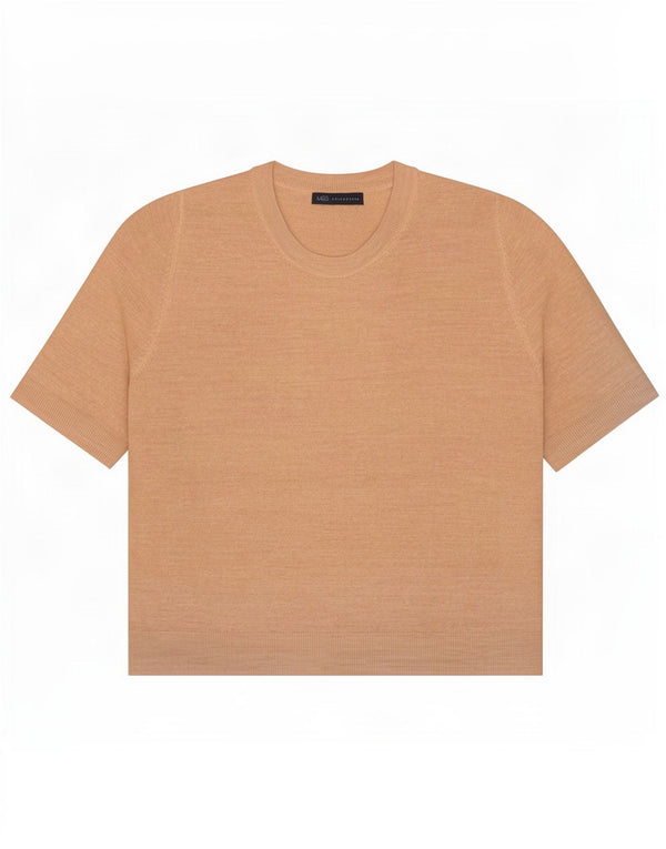 Marks & Spencer Damen Pullover mit Rundhalsausschnitt, UK 24 4XL Beige