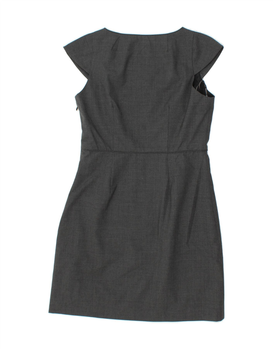 J. CREW Womens Sheath Dress US 10 Large Grey Wool Vintage J. Crew and Second-Hand J. Crew from Messina Hembry 