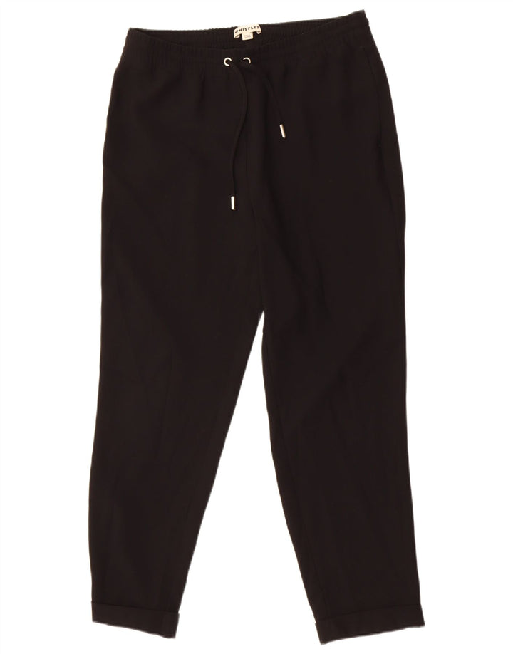 Whistles Damen-Trainingshose, Jogginghose, UK 10, Größe S, Schwarz, Polyester