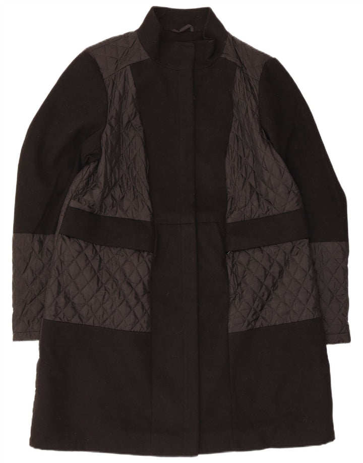 Marks & Spencer Damen Steppmantel UK 16 Large Schwarz Polyester