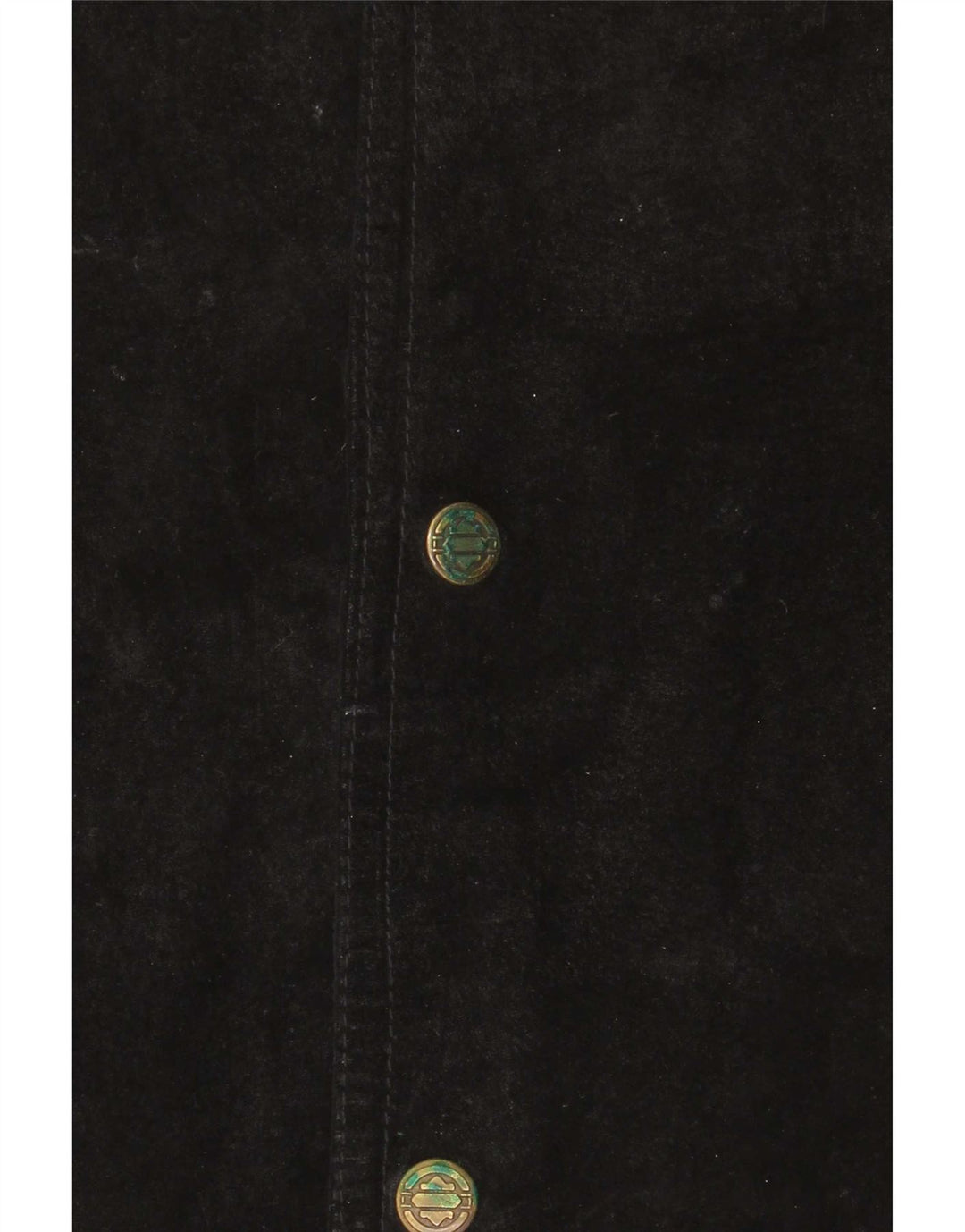 Pionier Herren Wildlederweste 4XL Schwarz