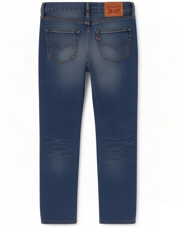Levi's Herren 511 Cropped Slim Jeans W30 L26 Blaue Baumwolle