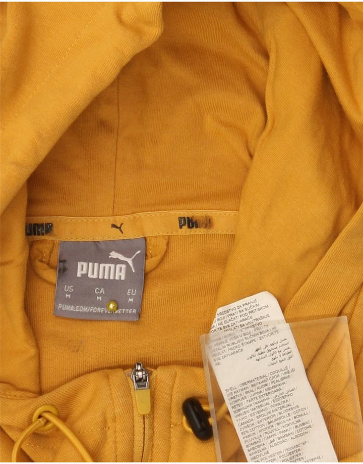 Puma Herren Kapuzenpullover mittelgelbe Baumwolle