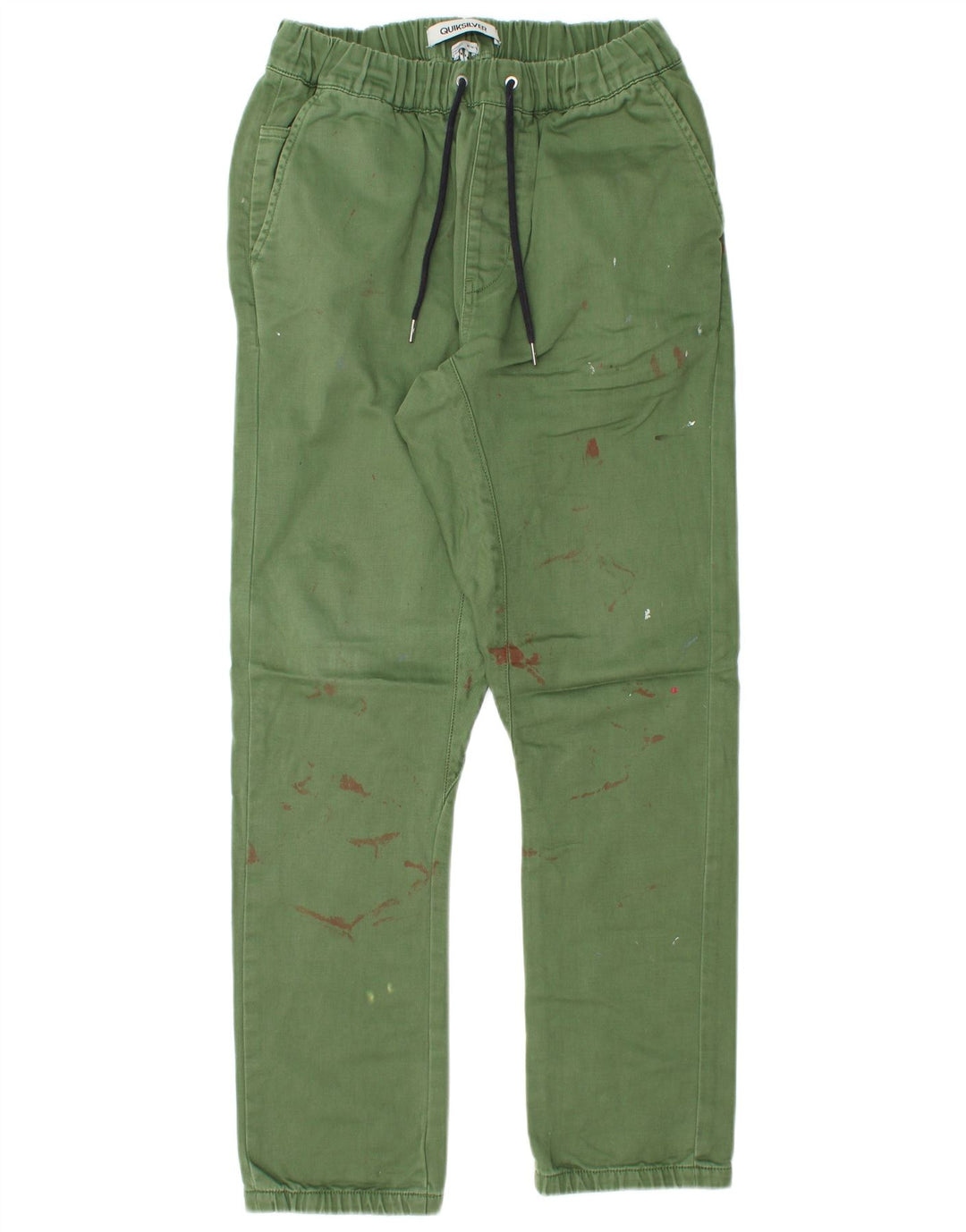 Quiksilver Herren gerade Chino-Hose, mittelgroß, W30 L30, grünes Polyester