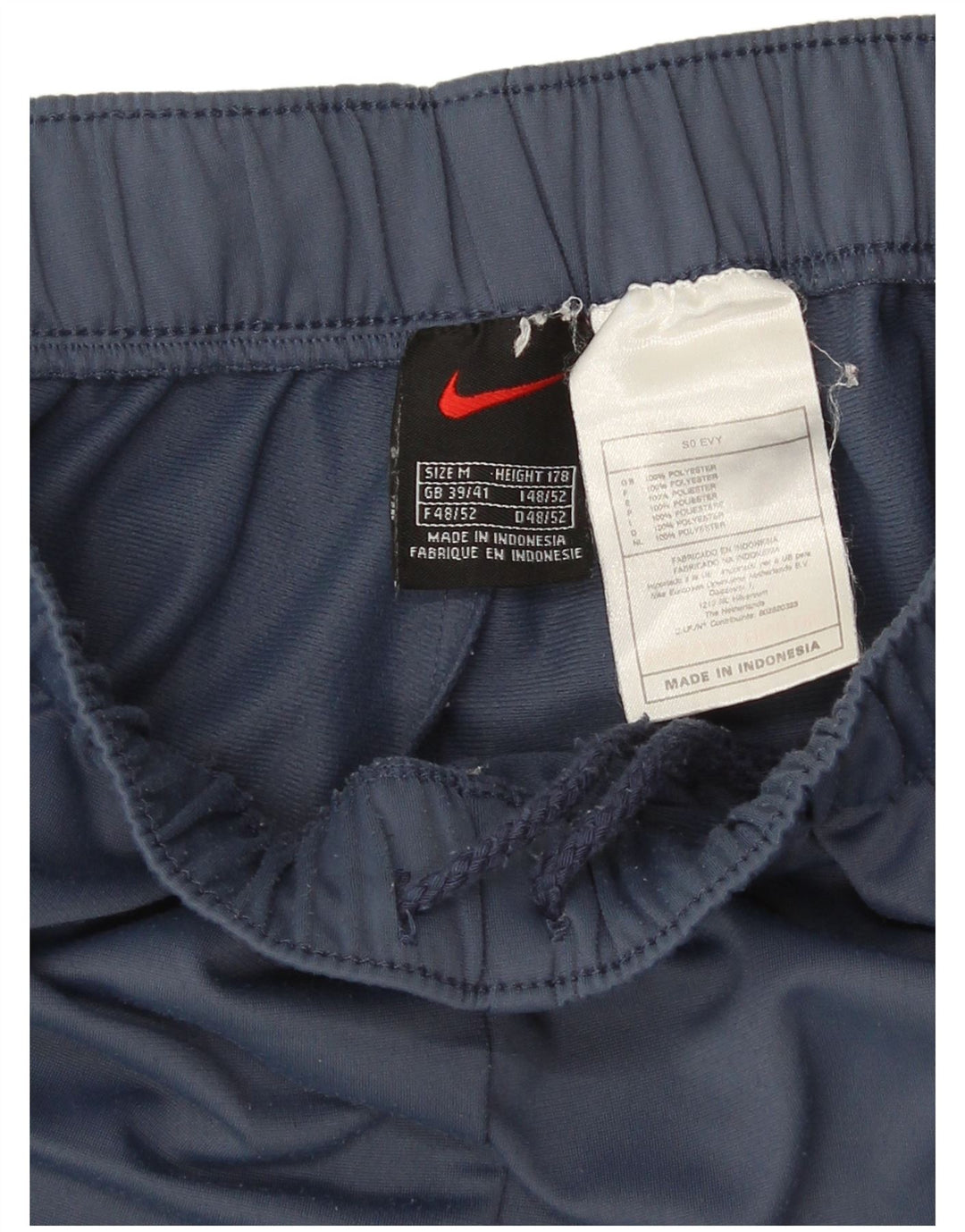 Nike Herren-Trainingshose mit Grafik, UK 39/41, mittelblaues Polyester