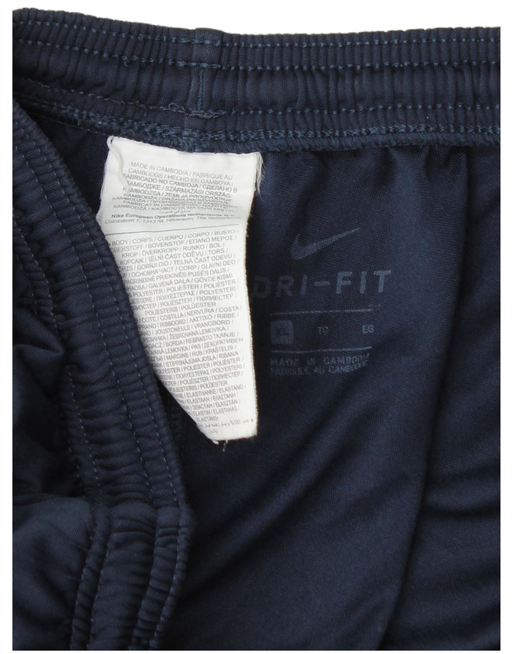 Nike Herren Dri Fit Trainingshose XL Marineblau Polyester
