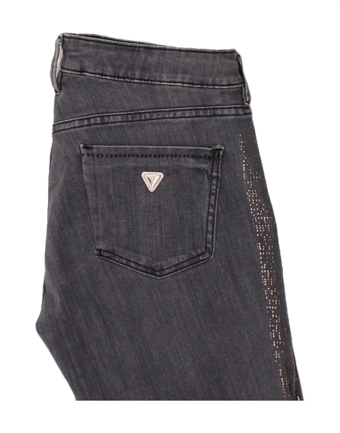 GUESS Womens Skinny Jeans  W25 L31 Grey Cotton Vintage Guess and Second-Hand Guess from Messina Hembry 
