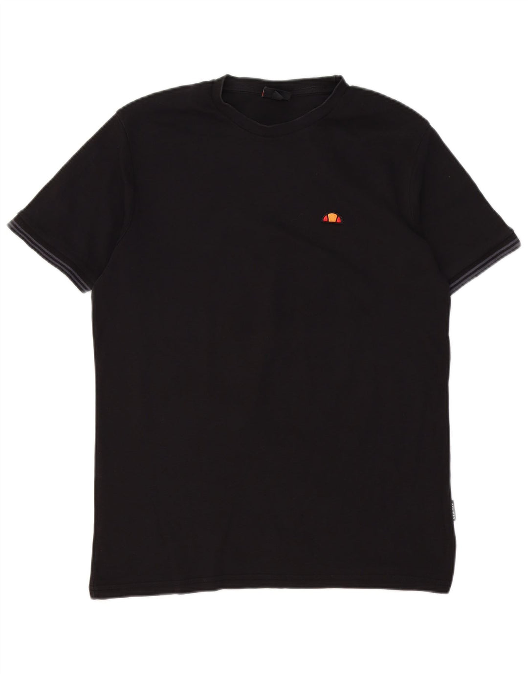 ELLESSE Herren T-Shirt Top Medium Schwarz