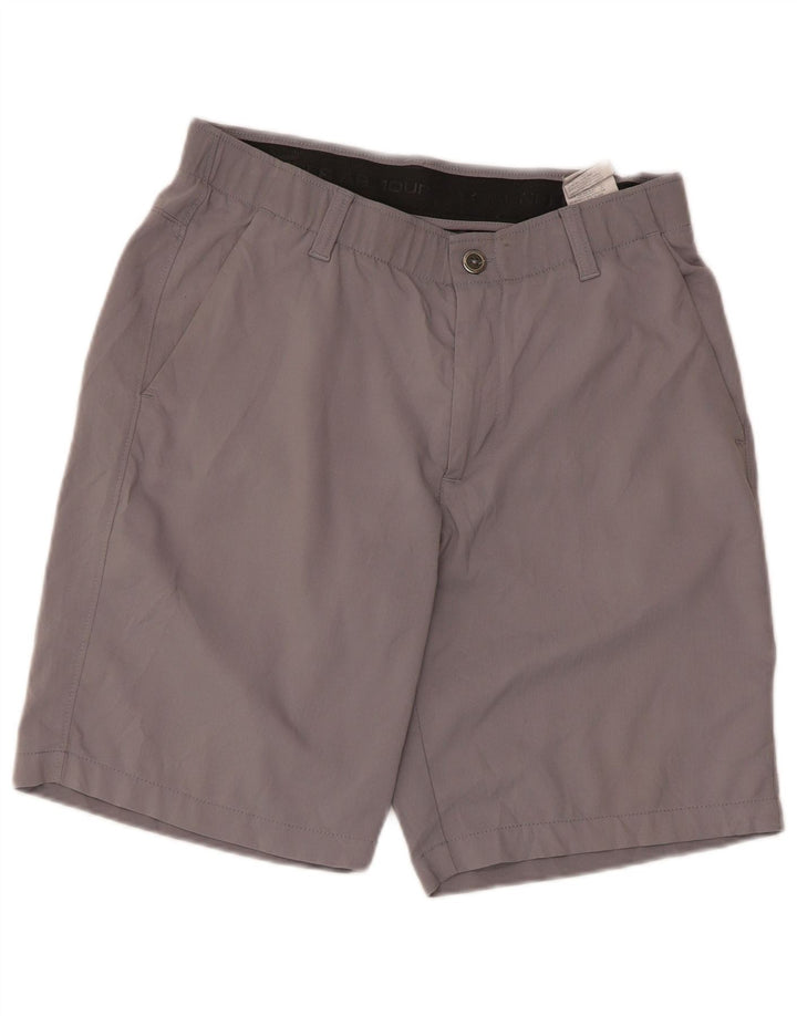 Under Armour Herren Heat Gear Chino Shorts W32 Mittelgraues Nylon