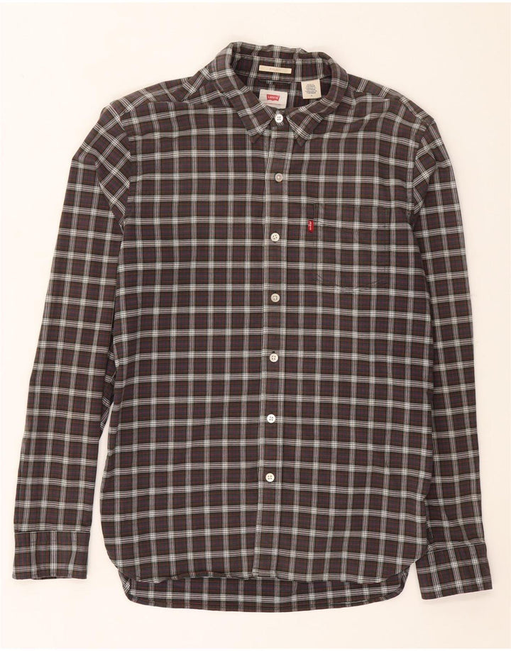 Levi's Herren-Slim-Fit-Hemd, mittelgroß, mehrfarbig, kariert, Baumwolle
