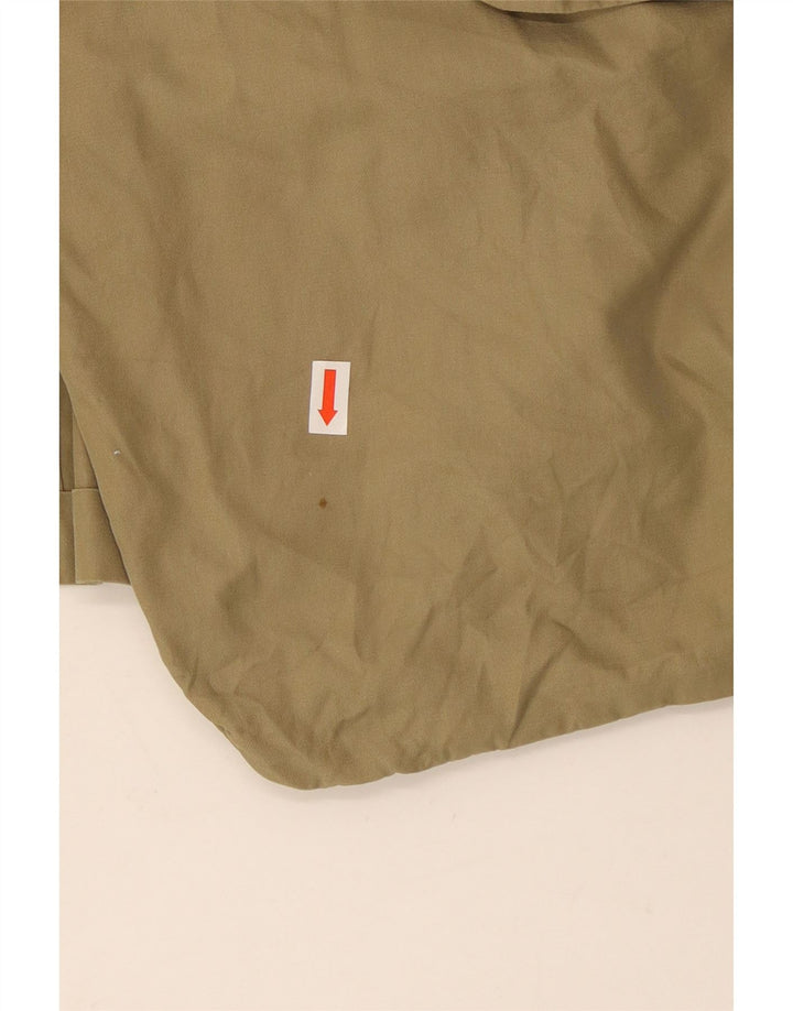 Burberry Herren-Blazer mit 2 Knöpfen, IT 52, große Khaki-Baumwolle