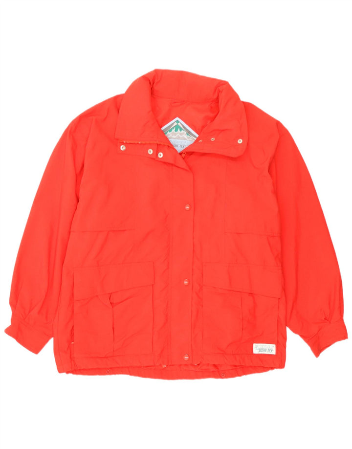 Klepper Damen Gore-Tex Hooded Windjacke EU 40 Mittelrot