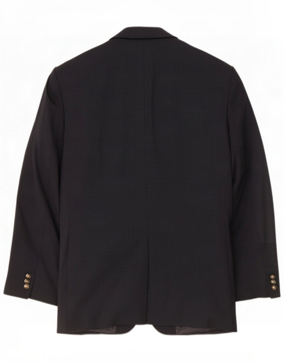 Marks & Spencer Herren-Blazer mit 3 Knöpfen, UK 46, XL, Marineblau, Schurwolle