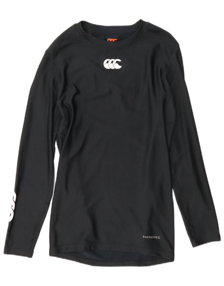 Canterbury Womens Graphic Top Langarm UK 18 XL Schwarz Polyester