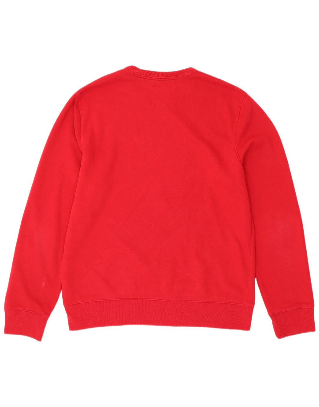 HOLLISTER Herren-Sweatshirt mit Grafik, groß, aus roter Baumwolle