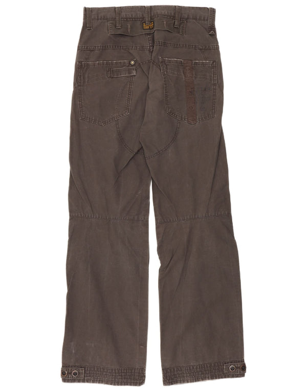G-Star Gerade Herren-Cargohose W30 L34 Graue Baumwolle