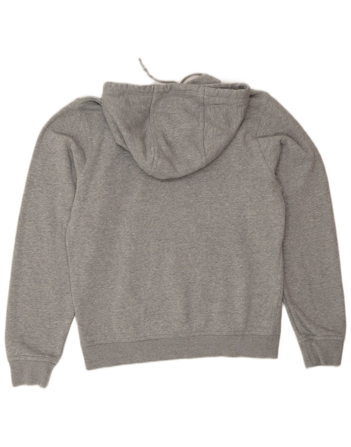 Nike Herren-Kapuzenpullover, klein, grau gefleckte Baumwolle