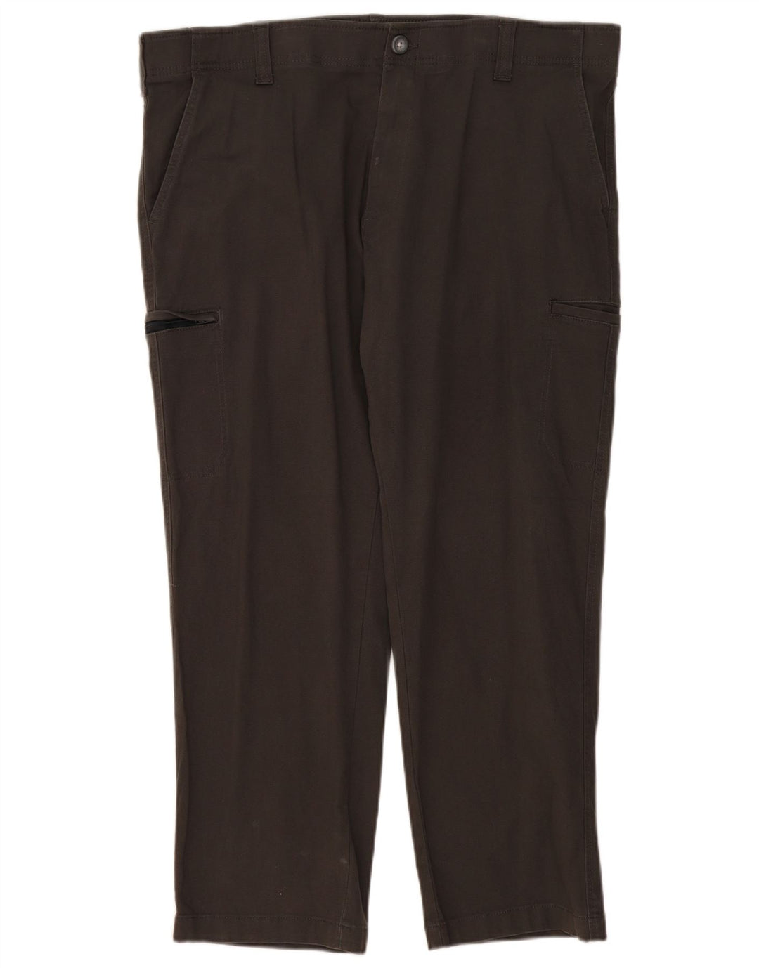 LEE Gerade Herren-Cargohose, W40, L30, graue Baumwolle
