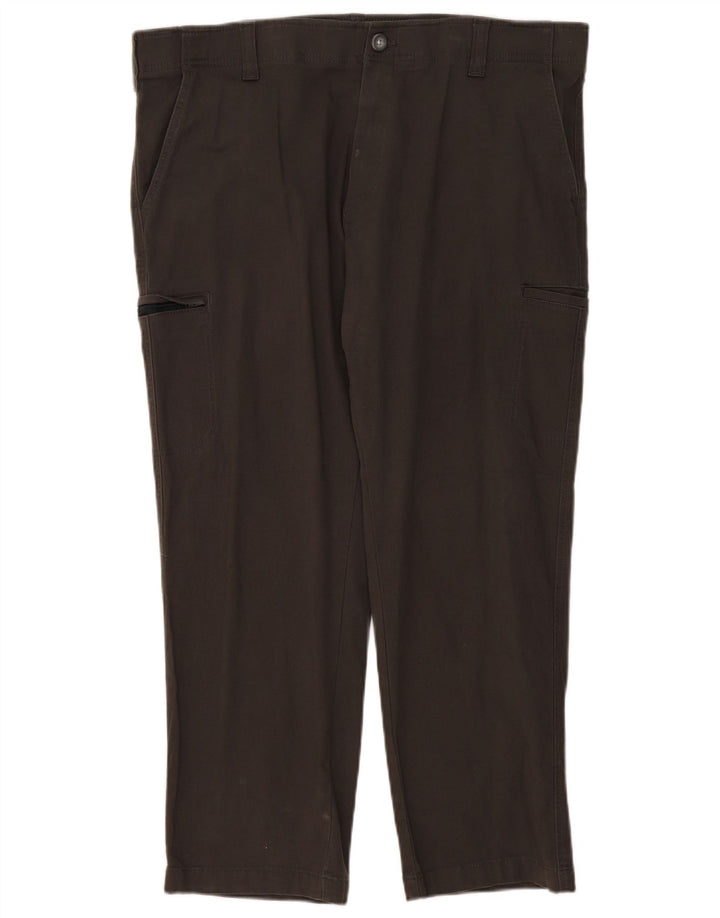 LEE Gerade Herren-Cargohose, W40, L30, graue Baumwolle