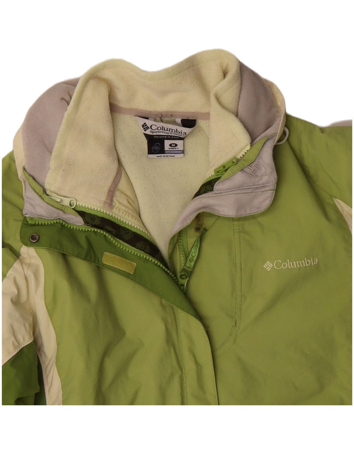 COLUMBIA Damen Interchange Windjacke UK 14 Mittelgrün