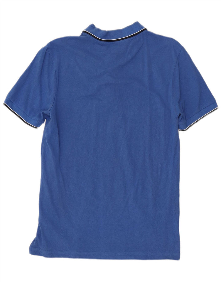 KAPPA Herren Poloshirt mittelblaue Baumwolle