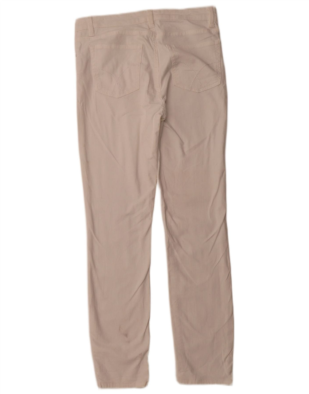 CREW CLOTHING Damen Slim Freizeithose UK 12 Medium W30 L29 Weiß