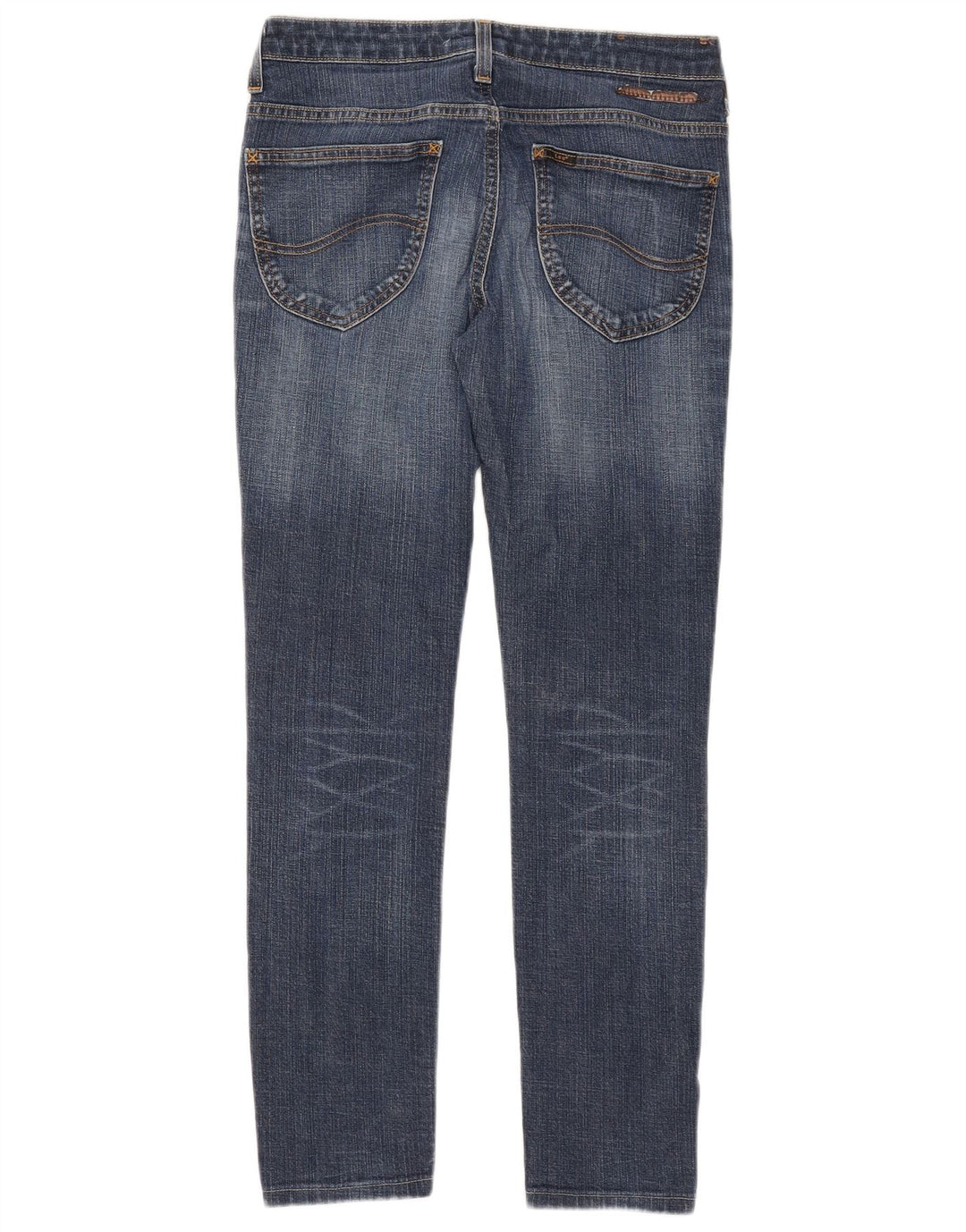 LEE Damen Scarlet Slim Jeans W29 L27 Blaue Baumwolle