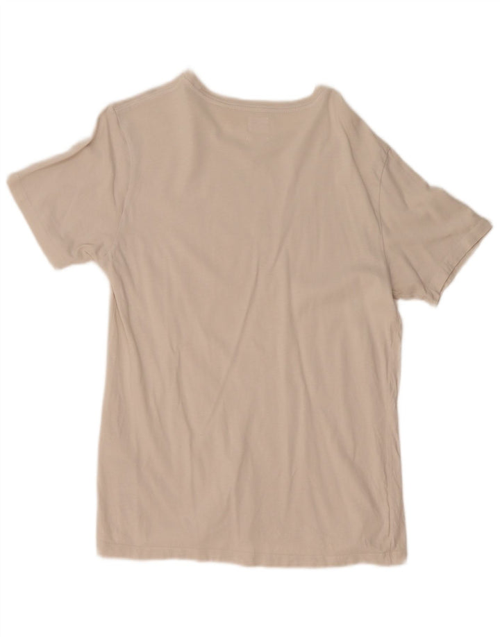 Levi's Herren-T-Shirt mit Standard-Passform, mittlere, cremefarbene Baumwolle