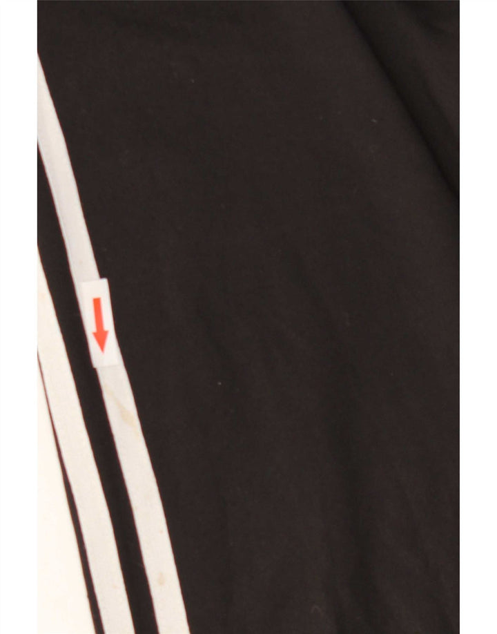 Adidas Herren Trainingsanzug Top Jacke UK 36/38 Small Schwarz Polyester