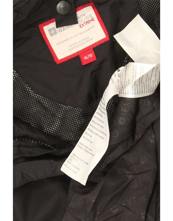 Mountain Warehouse Herren Regenjacke UK 42 XL Schwarz Polyester