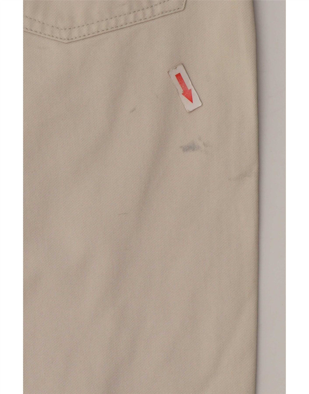 Dickies Damen Jeansshorts Medium W30 Weiße Baumwolle