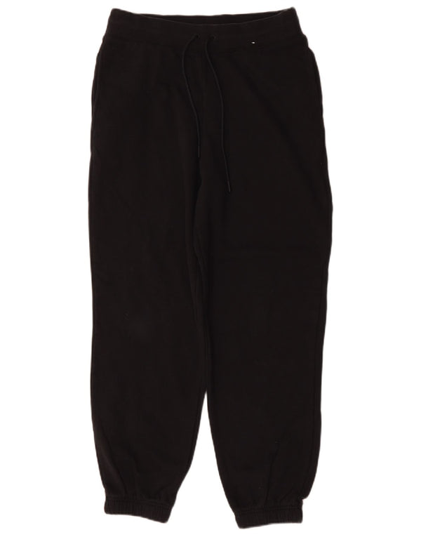 Marks & Spencer Damen-Trainingshose, Jogginghose, UK 10, Größe S, Schwarz, Baumwolle