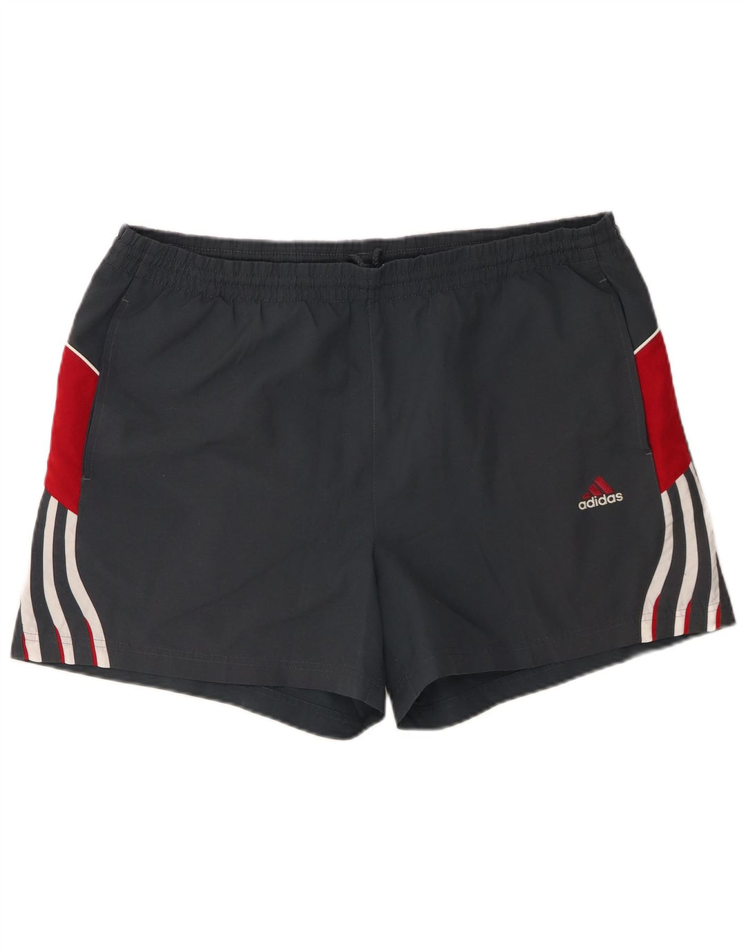 Adidas Herren Sport Shorts 2XL Grau Colourblock