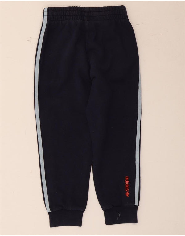 Adidas Jungen Trainingshose Jogger 5-6 Jahre Marineblaue Baumwolle