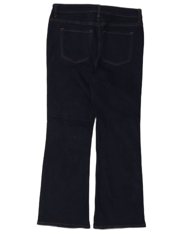 Marks & Spencer Damen The Eva Bootcut Jeans UK 14 Large W32 L28 Marineblau