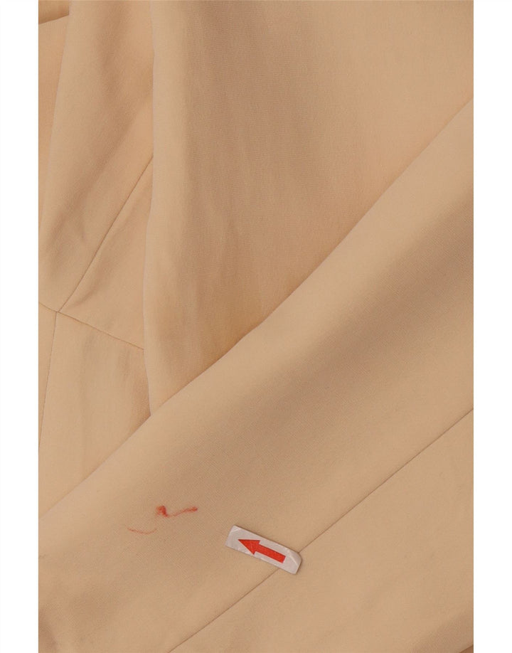 Zara Damen 2-Knopf-Übergröße-Blazer-Jacke, UK 10, Small, Beige, Polyester