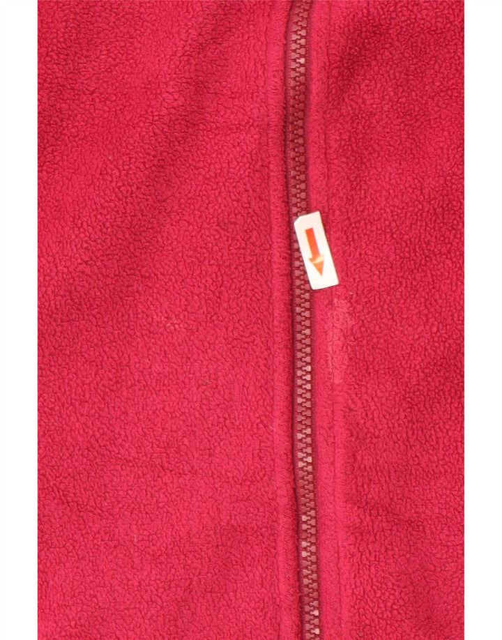 Columbia Damen Liner Fleecejacke UK 14 Mittelrotes Polyester