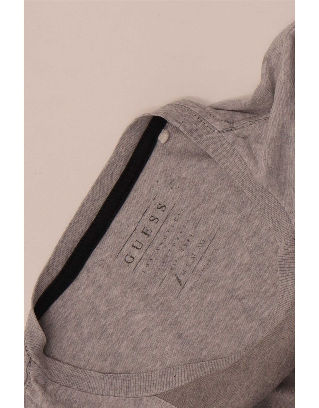 Guess Herren-T-Shirt mit Grafik, Größe S, Grau
