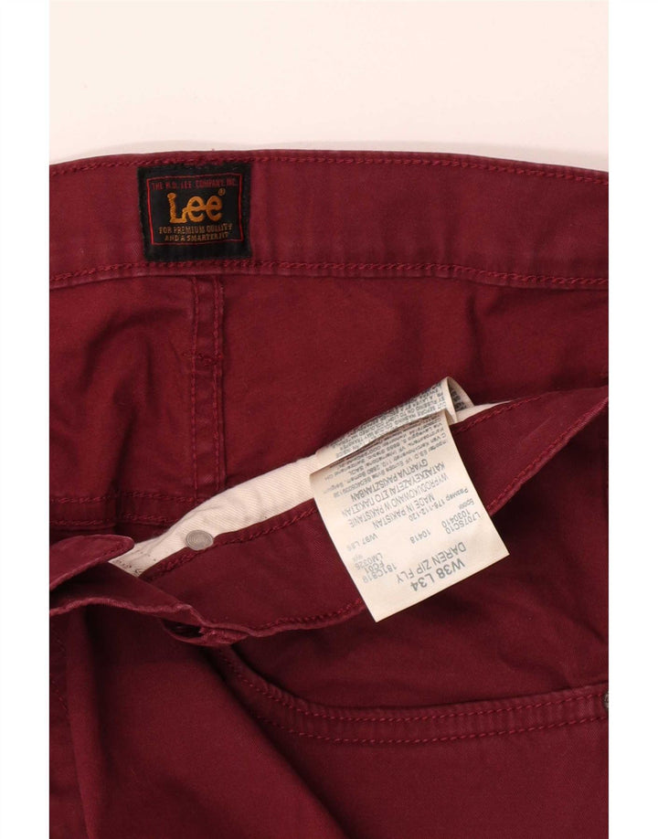 Lee Herren-Freizeitshorts W38 XL, kastanienbraune Baumwolle